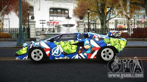 Lamborghini Countach Arse S5 for GTA 4