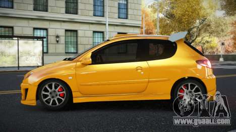 Peugeot 206 Bizjuv for GTA 4