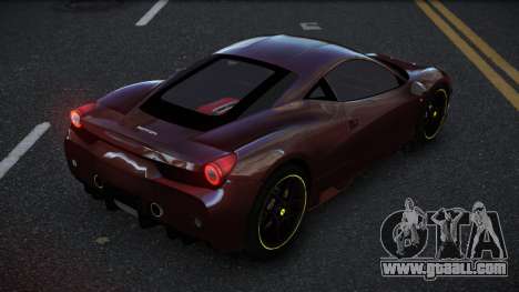Ferrari 458 Jalia for GTA 4