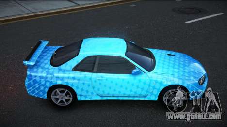 Nissan Skyline R34 Richtiny S7 for GTA 4