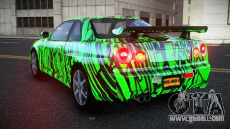 Nissan Skyline R34 Richtiny S4 for GTA 4