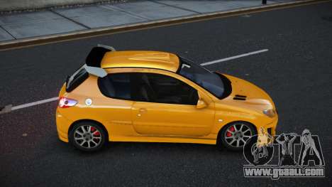 Peugeot 206 Bizjuv for GTA 4