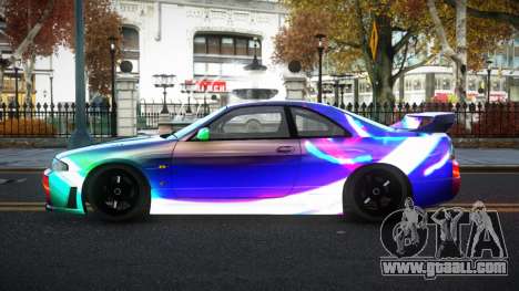 Nissan Skyline R33 Cogelria S13 for GTA 4