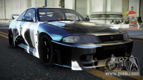 Nissan Skyline R33 Cogelria S11 for GTA 4