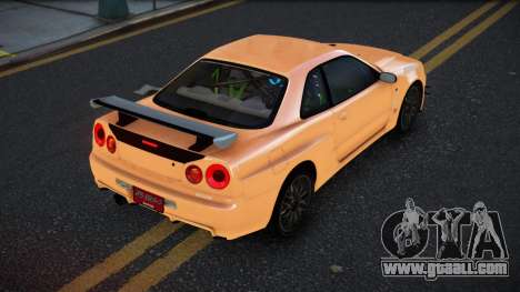 Nissan Skyline R34 Fezamu for GTA 4