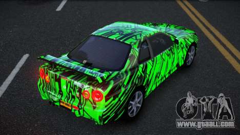 Nissan Skyline R34 Richtiny S4 for GTA 4