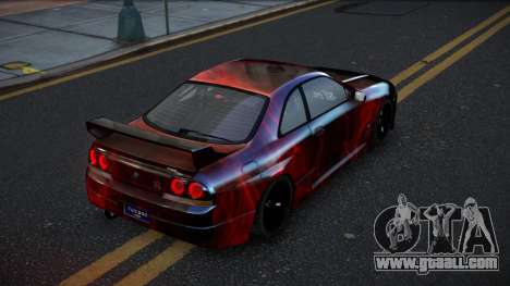 Nissan Skyline R33 Cogelria S12 for GTA 4