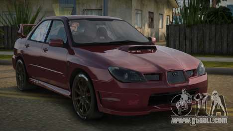 Subaru Impeza WRX STI Ganeltin for GTA San Andreas