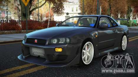 Nissan Skyline R34 Nepufifu for GTA 4