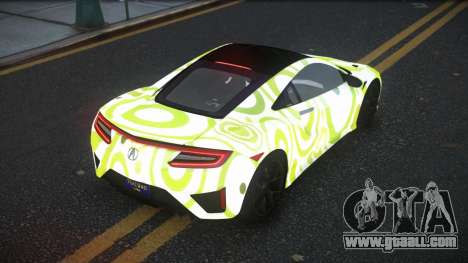 Acura NSX Lamiclos S3 for GTA 4