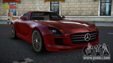 Mercedes-Benz SLS AMG Bodca for GTA 4