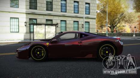 Ferrari 458 Jalia for GTA 4