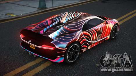 Bugatti Chiron Kelian S12 for GTA 4