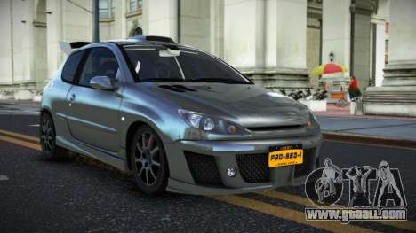 Peugeot 206 Oliy for GTA 4