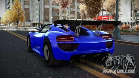 Porsche 918 Cejnov for GTA 4