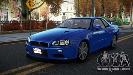 Nissan Skyline R34 Medjur for GTA 4