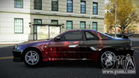 Nissan Skyline R34 Richtiny S10 for GTA 4