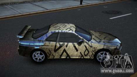 Nissan Skyline R34 Richtiny S2 for GTA 4