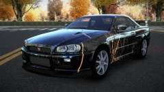 Nissan Skyline R34 Richtiny S8 for GTA 4