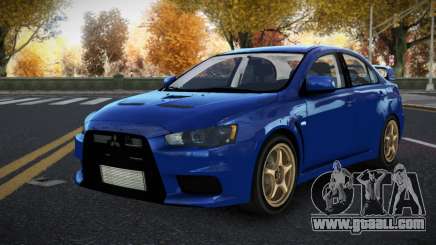 Mitsubishi Lancer Evolution X Ziwasef for GTA 4