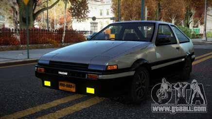 Toyota AE86 Zemdifeca for GTA 4