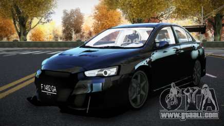 Mitsubishi Lancer Evolution X Vupabuwop for GTA 4
