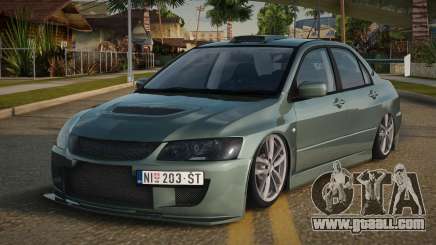 Mitsubishi Lancer Evolution VIII Yahfer for GTA San Andreas