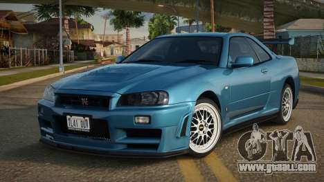 Nissan Skyline GT-R R34 Jatian for GTA San Andreas