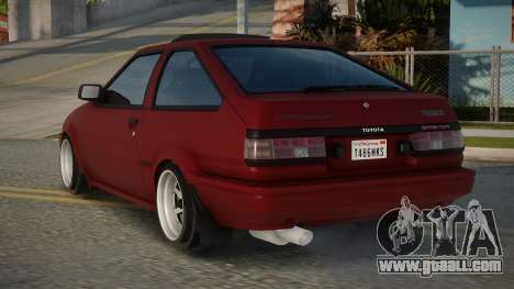 Toyota AE86 Isjelia for GTA San Andreas
