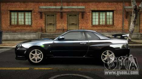 Nissan Skyline R34 Sahunlia S10 for GTA 4