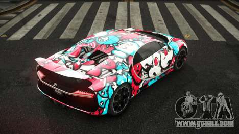 Bugatti Chiron Danolas S6 for GTA 4