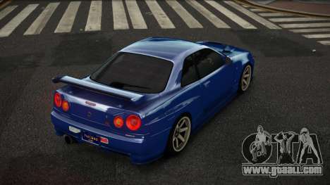 Nissan Skyline R34 Gauyi for GTA 4