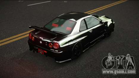 Nissan Skyline R34 Jopunoh for GTA 4