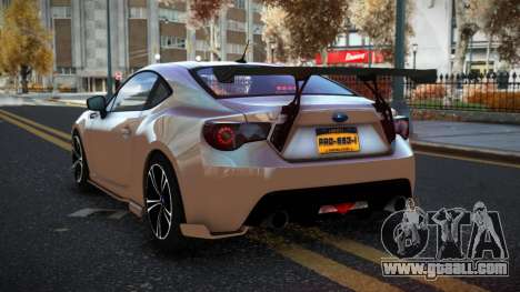 Subaru BRZ Eltithy for GTA 4