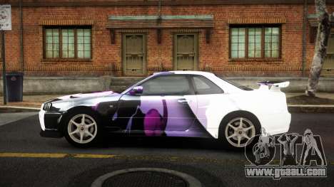 Nissan Skyline R34 Sahunlia S12 for GTA 4