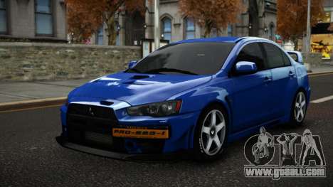 Mitsubishi Lancer Evolution X Miasa for GTA 4