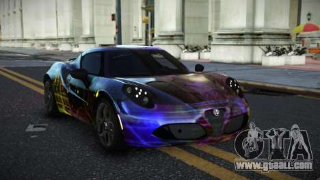 Alfa Romeo 4C Mathoine S1 for GTA 4