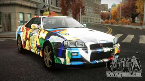 Nissan Skyline R34 Zoelly S12 for GTA 4
