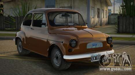 Fiat 600 Mejorado for GTA San Andreas