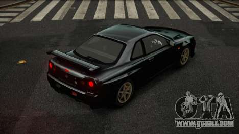 Nissan Skyline R34 Hiso for GTA 4