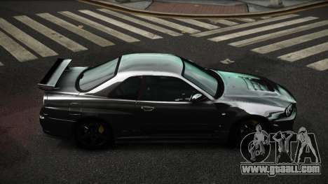 Nissan Skyline R34 Deskesopu for GTA 4