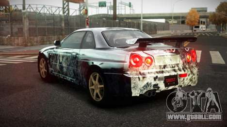 Nissan Skyline R34 Zoelly S1 for GTA 4