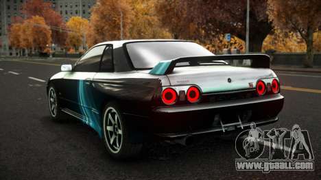 Nissan Skyline R32 Vierolas S3 for GTA 4