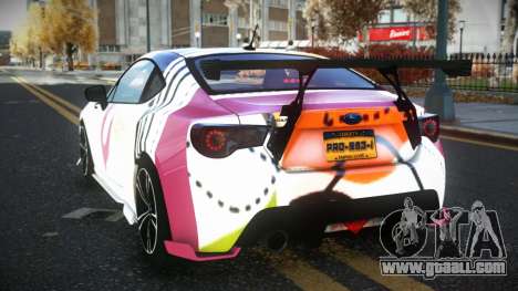 Subaru BRZ Eltithy S13 for GTA 4