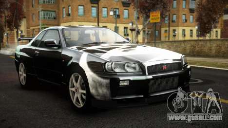 Nissan Skyline R34 Sahunlia S13 for GTA 4