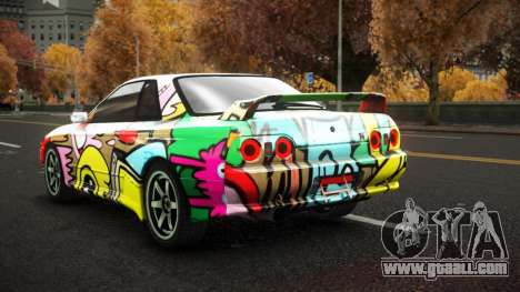 Nissan Skyline R32 Vierolas S12 for GTA 4