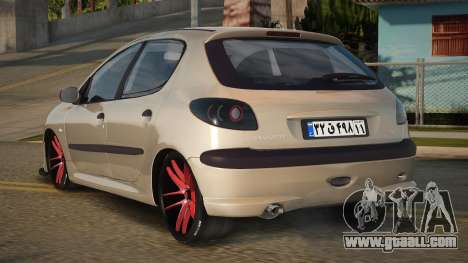 Peugeot 206 Lyjais for GTA San Andreas