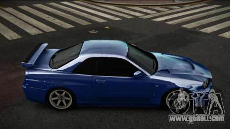 Nissan Skyline R34 Gauyi for GTA 4