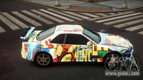 Nissan Skyline R34 Zoelly S12 for GTA 4