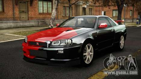 Nissan Skyline R34 Sahunlia S4 for GTA 4